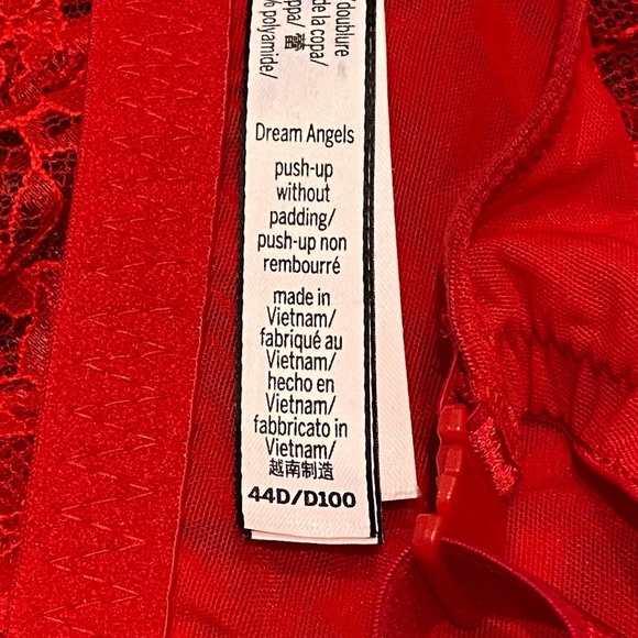 New! Victoria's Secret Dream Angels Wicked Unlined Uplift Bra 16153 - Picture 11 of 14